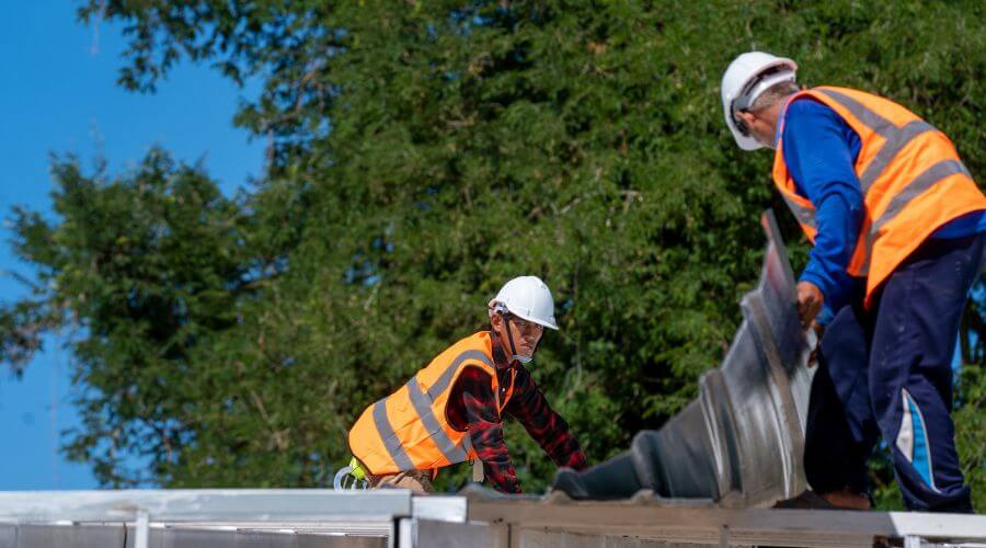 Professional metal roof installation in Guerneville, CA